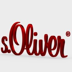 Sir oliver logo 3D Model