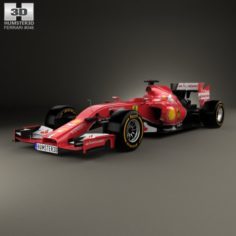 Ferrari F14 T 2014 3D Model