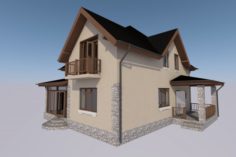 House KLGD012 3D Model