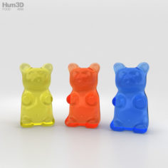 Gummy Bear 3D Model