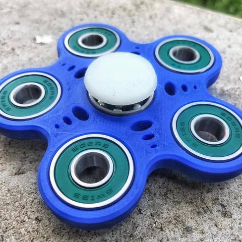 Fidget Spinner Collection 3D Print Model