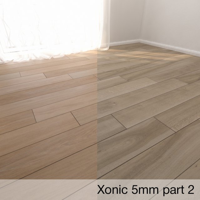 Parquet Floor Xonic 5mm part 2 3D Model