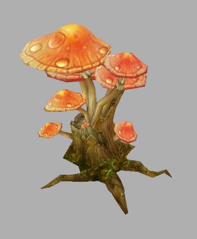 Game Model Arena – Boise – Mushroom Tree 01 01 3D Model