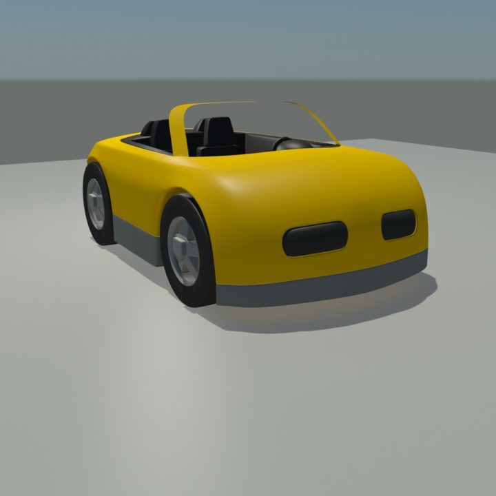 3D Toy Car model 3D Model