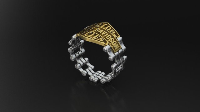 Ring biker 003 3D Model