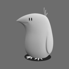 BIRB (3D printable cartoon bird) 3D Print Model