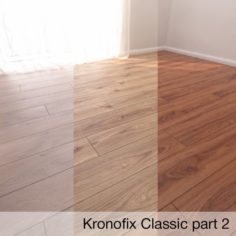Parquet Floor Kronofix Classic part 2 3D Model
