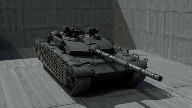 Russian Tank T-72 BT 3D Model