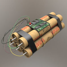Bomb model 3D Model