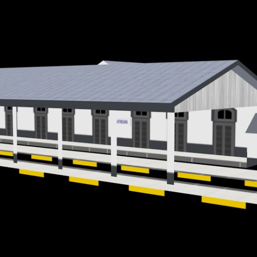 Jatinegara Train Station						 Free 3D Model