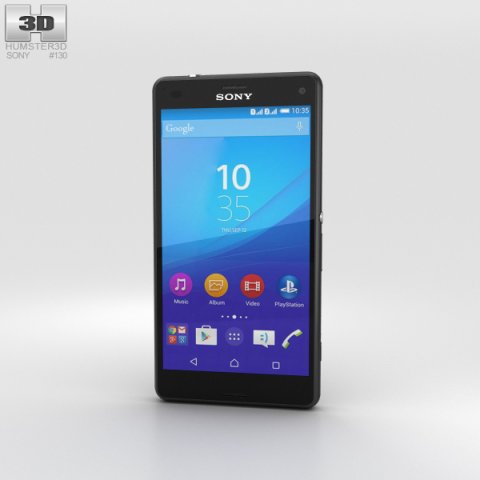 Sony Xperia A4 SO-04G Gray 3D Model