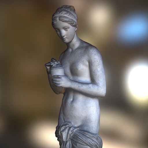 Psyche with the jar 						 Free 3D Model