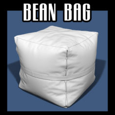 Bean bag seat (11) 3D Model