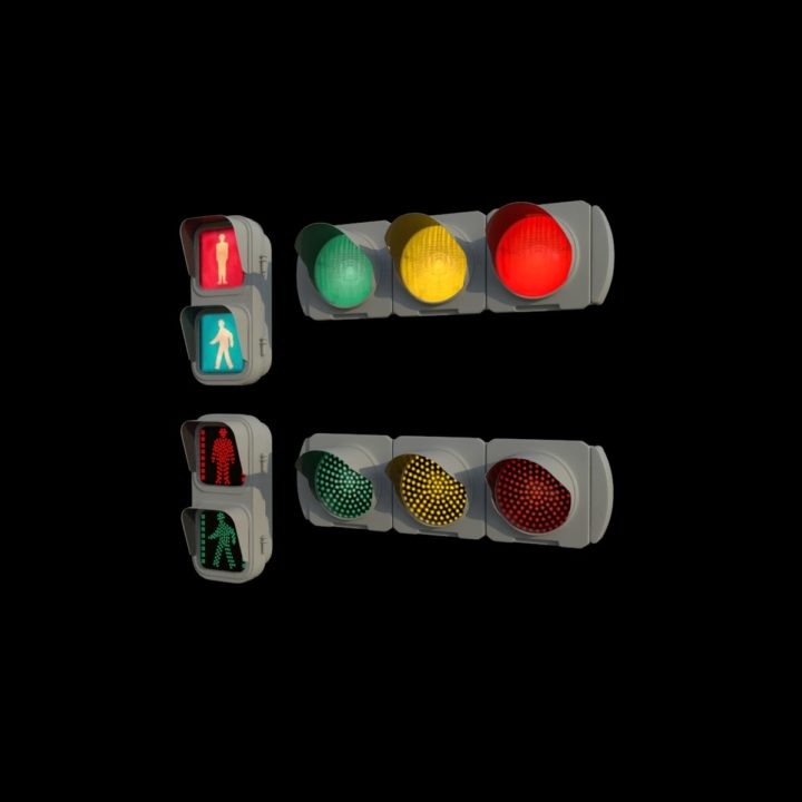 japanese style signal 3D Model