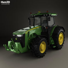 John Deere 8360R Tractor 2012 3D Model