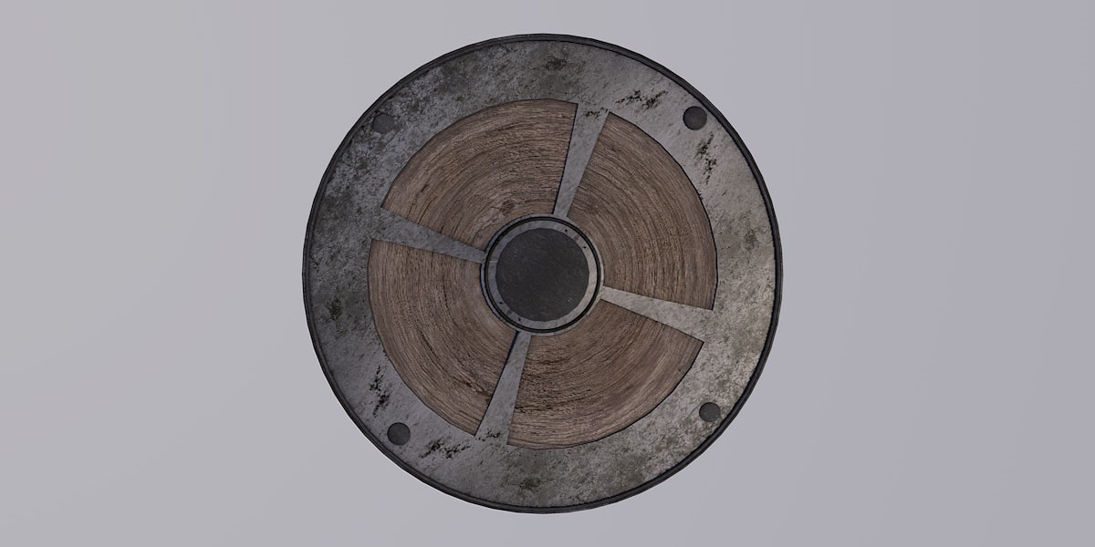 Shield model Free 3D Model