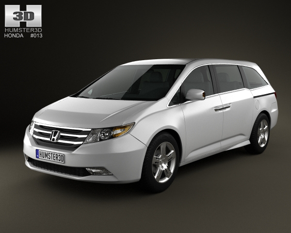 Honda Odyssey 2011 3D Model