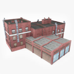Industrial Building III 3D Model
