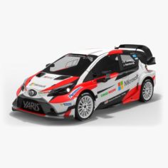 Toyota Yaris WRC 2017 3D model 3D Model