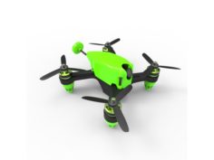 Aurora 3D Printed Drone 180 Racer 3D Print Model
