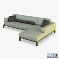 Milano sofa 3D Model