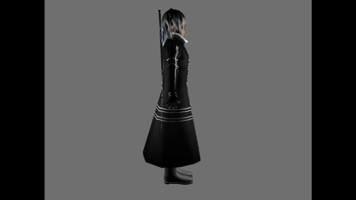 3D Kirito Models Free 3D Model