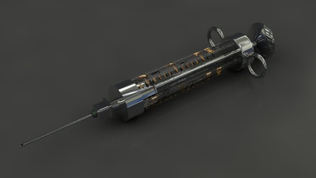 Syringe 3D Model