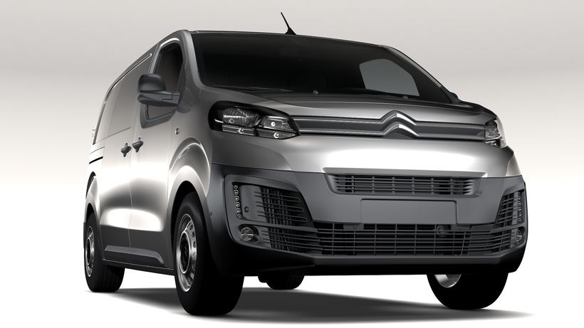 Citroen Jumpy L2 2017 3D Model