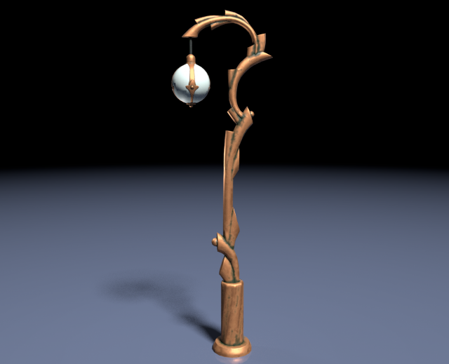 Street lamp 3D Model