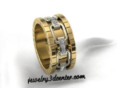 Wedding ring 3 3D Model