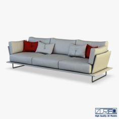Vessel sofa v 2 3D Model