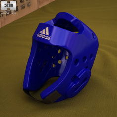 Adidas Taekwondo Head Gear 3D Model