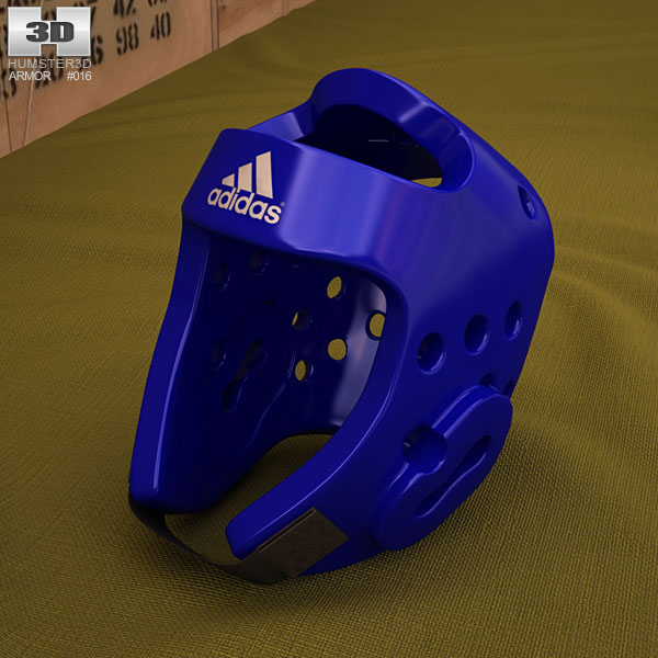 Adidas Taekwondo Head Gear 3D Model