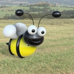 Cool bee 3D Print Model