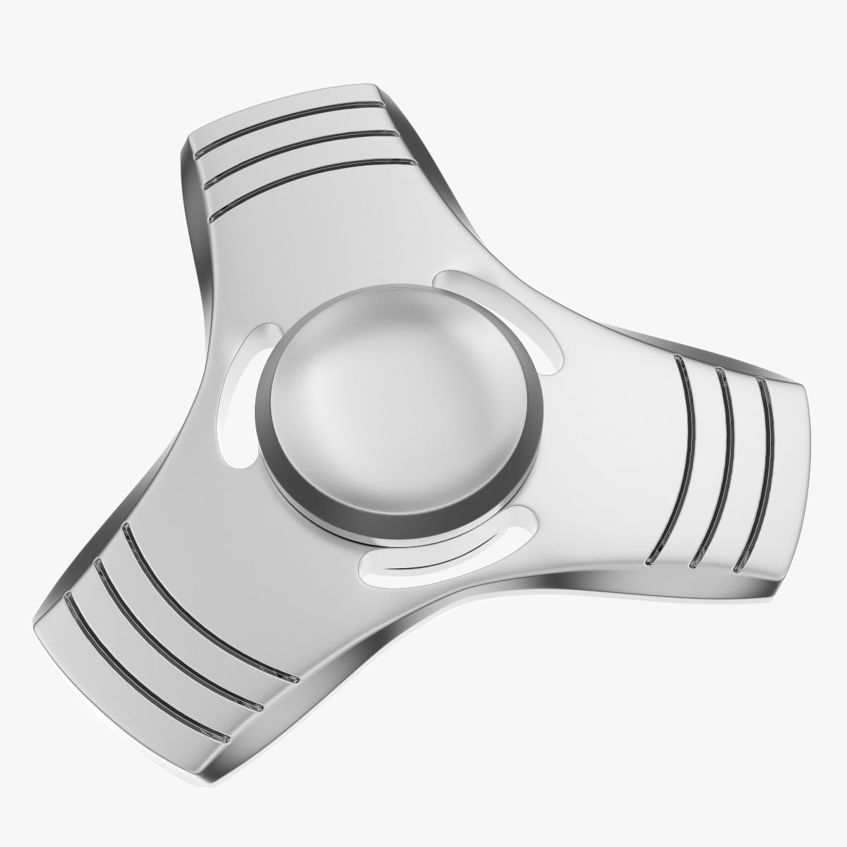 3D Spinner Trinity Tri Wing 3D Model