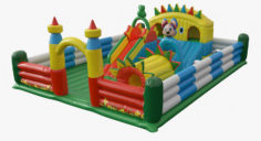 3D Inflatable Playground model 3D Model