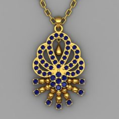 Necklace pendant 3D Model