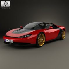Ferrari Sergio 2014 3D Model