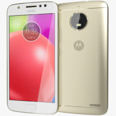 Motorola Moto E4 Blush Gold 3D Model