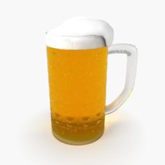 Beer Pint 3D Model