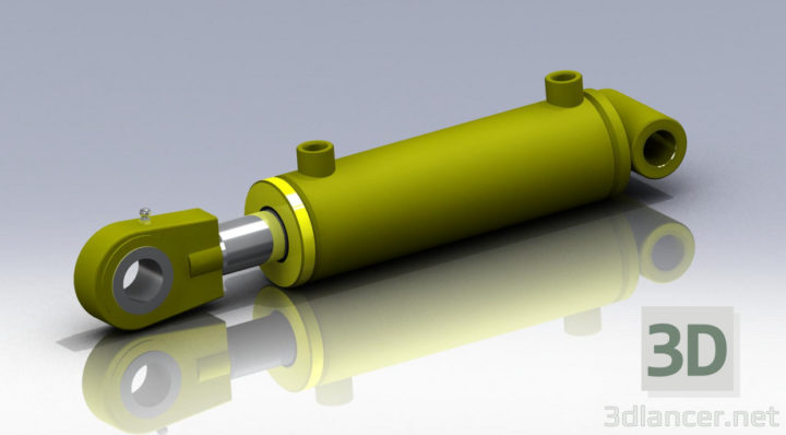 3D-Model 
Hydraulic cylinder