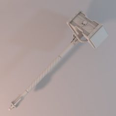 Battle hammer 3D Model