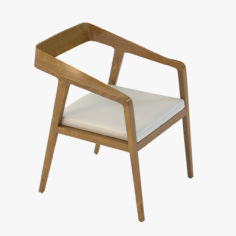 Full Twist Side Chair Geiger 3D Model