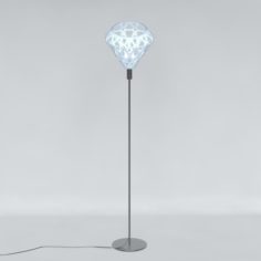 Floor lamp ZAHA LIGHT Free 3D Model