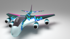 Stunt Jet 3D Model