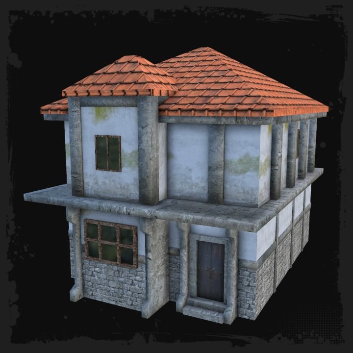 Medieval_House 3D Model