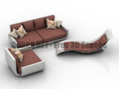 Tuliss Desiree sofa armchair lounge 3D Collection