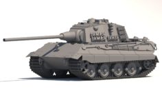 E-75 Ausf F 3D Model