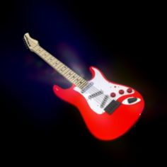 Fernandes Stratocaster 3D Model