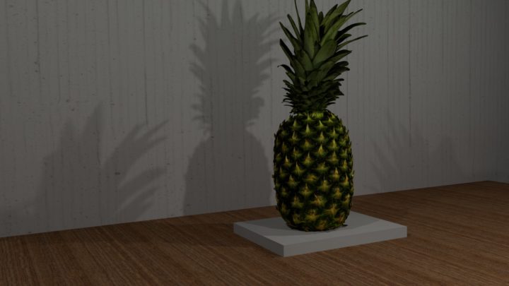 Pineapple 3D model 3D Model